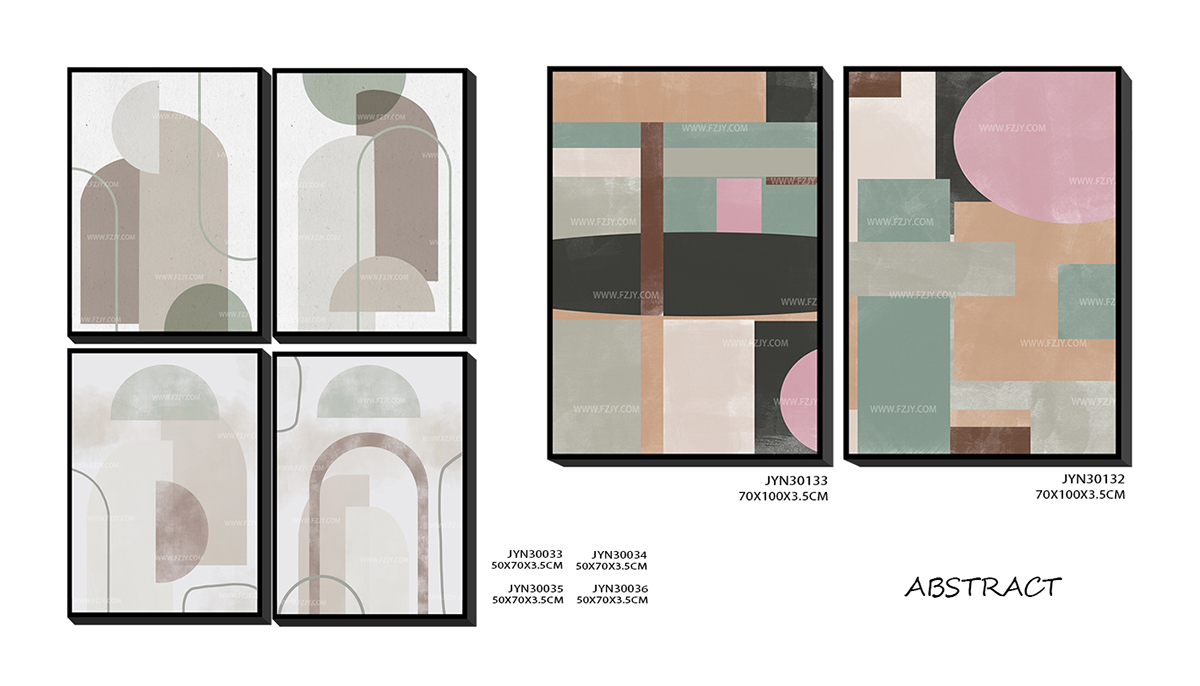 Offer Your Customers Something Unique and Trendy with Abstract Geometry Canvas Painting: A Great Addition to Your Inventory