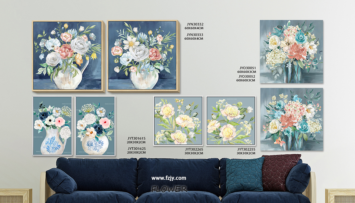2023 Spring new design Flower Painting Floral canvas wall art Handmade Oil painting
