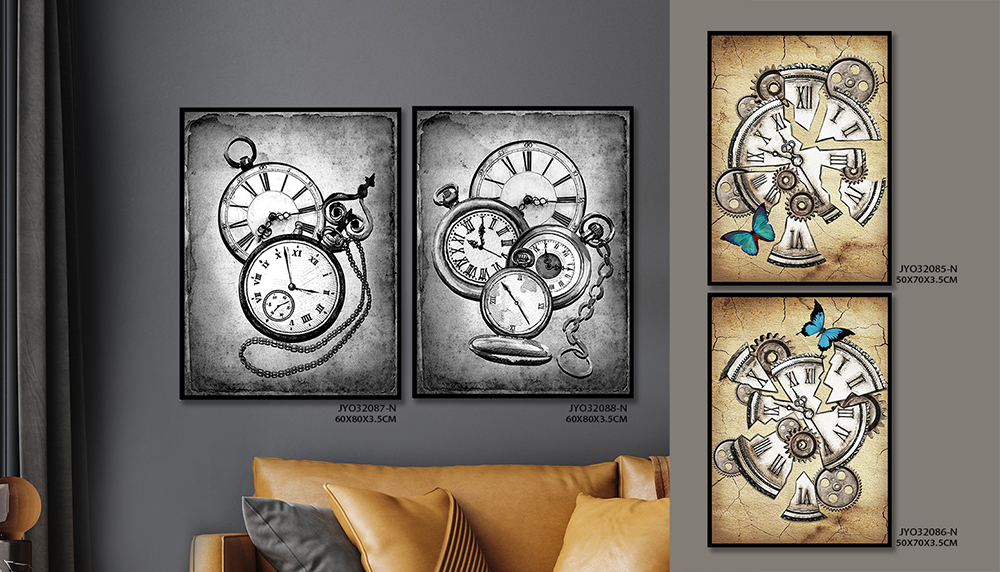 Timeless Elegance: Explore Our Collection of Abstract Clock Wall Art for Wholesale