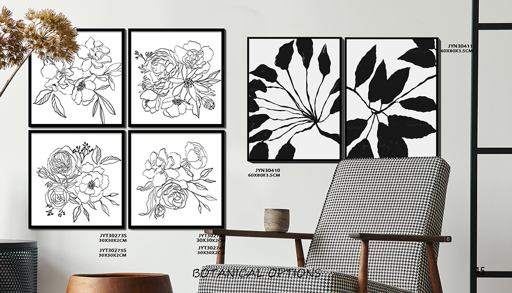 Elevate Your Space with Botanical Wall Art Canvas Paintings