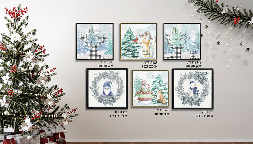 Deck the Halls: Elevate Wholesale Spaces with a Festive Collection of Christmas Wall Art