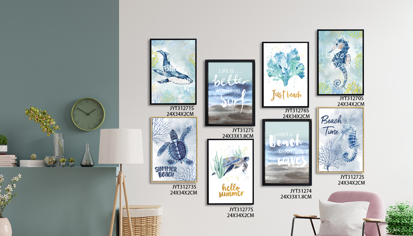 Seascape Wallart Paintings Vintage Sea Canvas Prints Wall Decor Ocean Sailboat Seagull Canvas Pictures Beach Bird Reed Canvas Painting Artwork for Home Decoration
