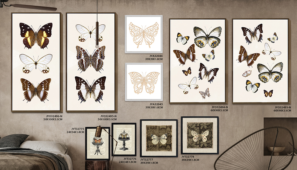 Elevate Your Space with Graceful Flutter: A Comprehensive Guide to Our Wholesale Butterfly Painting Wall Art Collection