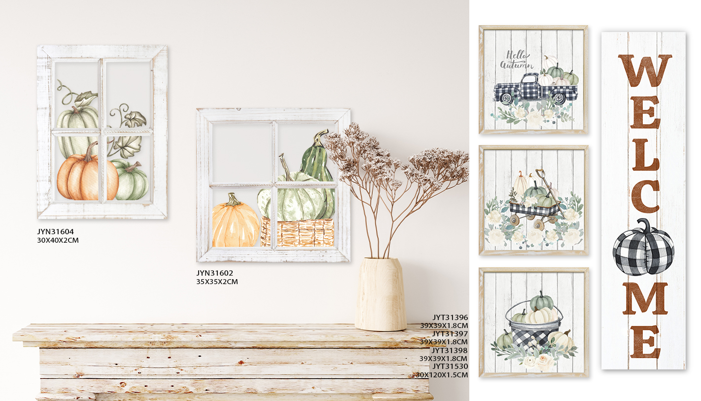 Wood Framed Wall Décor wall hangings and Wood home sign wall arts Manufacture