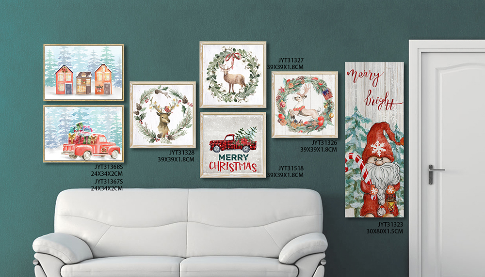 Elevate Your Holiday Decor with Vintage Christmas Wood Wall Art and More