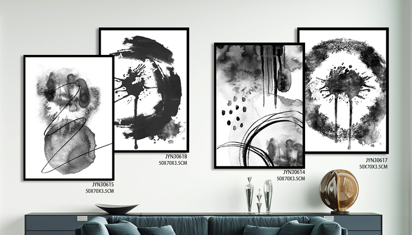 The Art of Hand-Painted Abstract Oil Paintings: A Timeless Choice for Interior Design