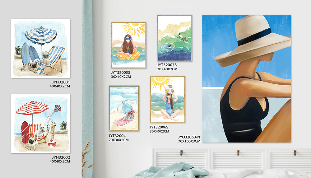 Discover Our Exquisite Collection of Summer Beach-Themed Wall Art: Perfect for Wholesalers
