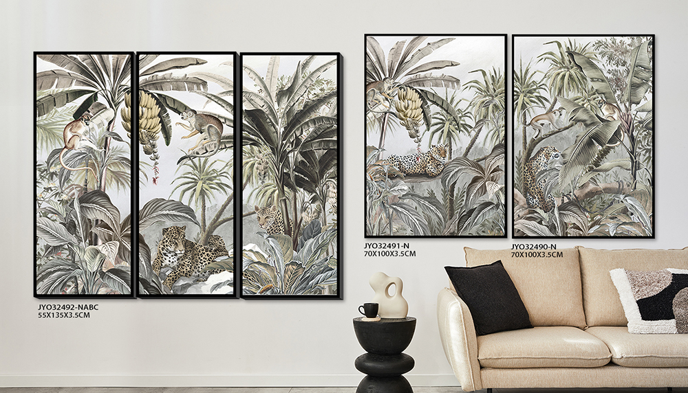 Unleash the Wild Beauty: Introducing Our Rainforest Oil Painting Collection