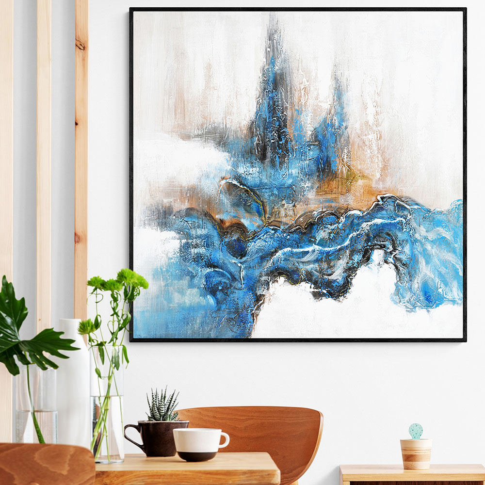 Abstract wall art canvas paintings